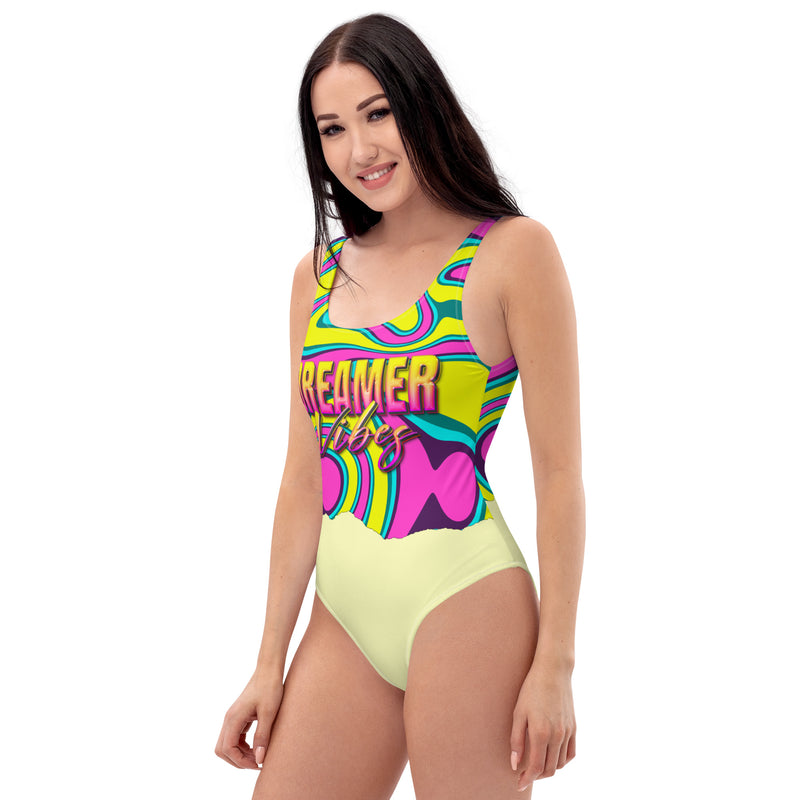 Latina Fashion- Latina Rocks Dreamer Vibes One-Piece Swimsuit