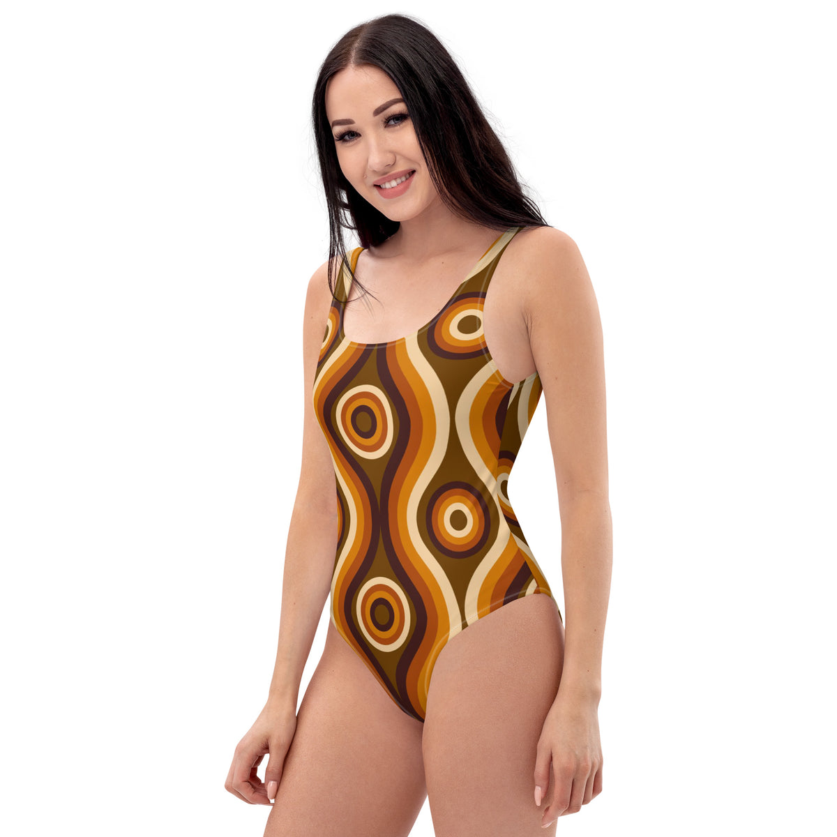 Latina Fashion- Latina Rocks La Groovy Chic One-Piece Swimsuit