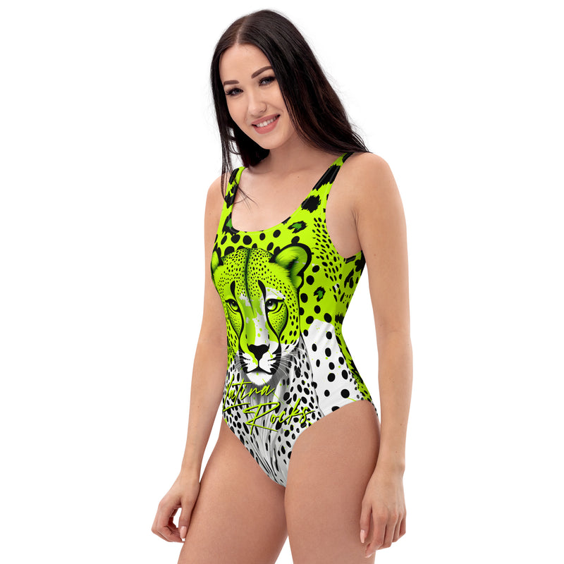 Latina Fashion- Latina Rocks Savage One-Piece Swimsuit