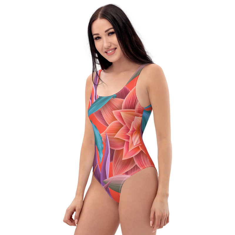 Latina Fashion- Latina Rocks Tulips Zen One-Piece Swimsuit