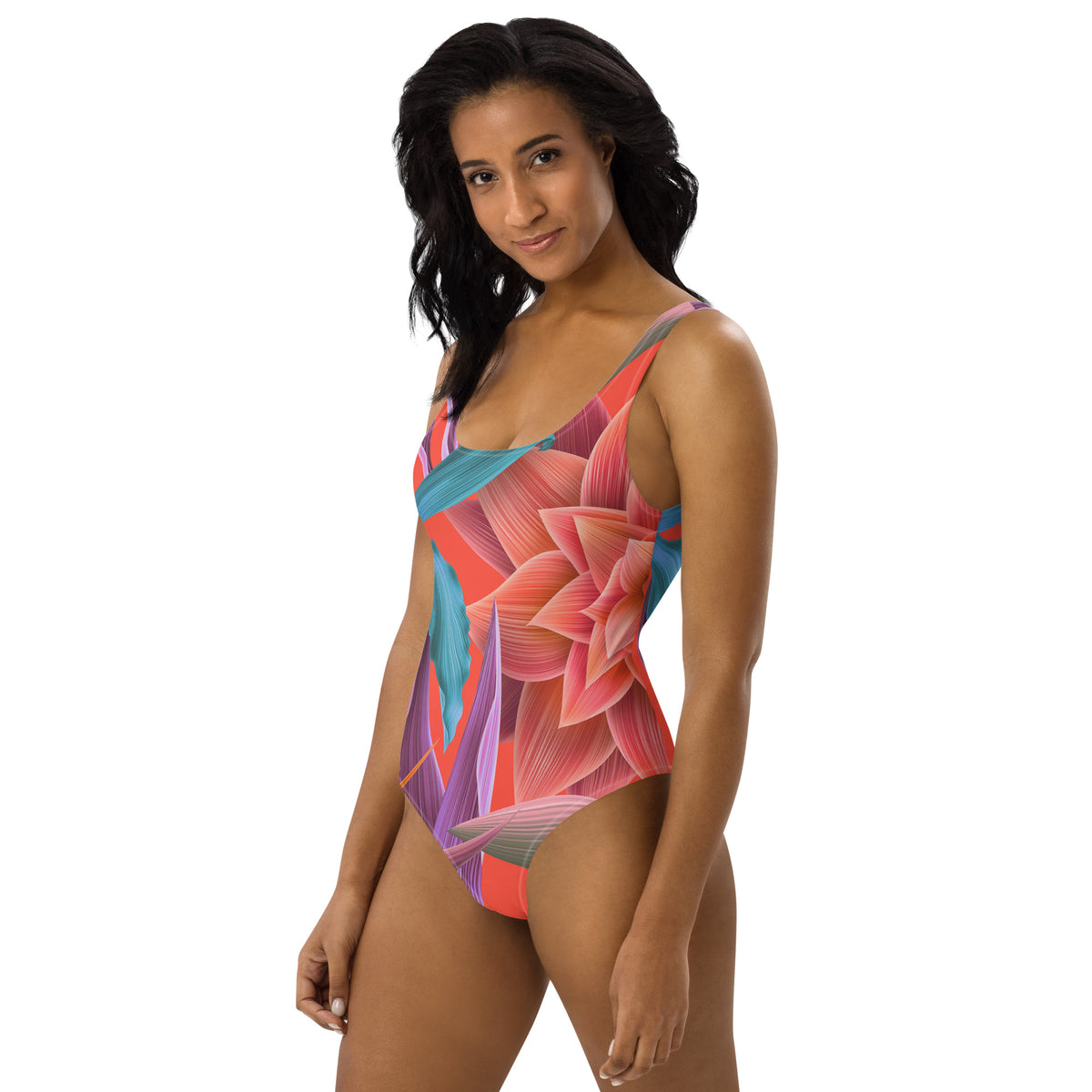 Latina Fashion- Latina Rocks Tulips Zen One-Piece Swimsuit