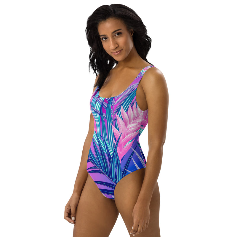 Latina Fashion- Latina Rocks Carribean Print One-Piece Swimsuit