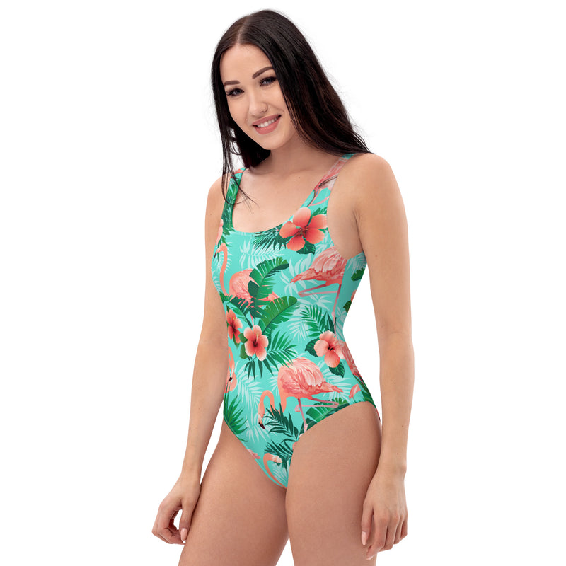 Latina Fashion- Latina Rocks Flamingo Love One-Piece Swimsuit