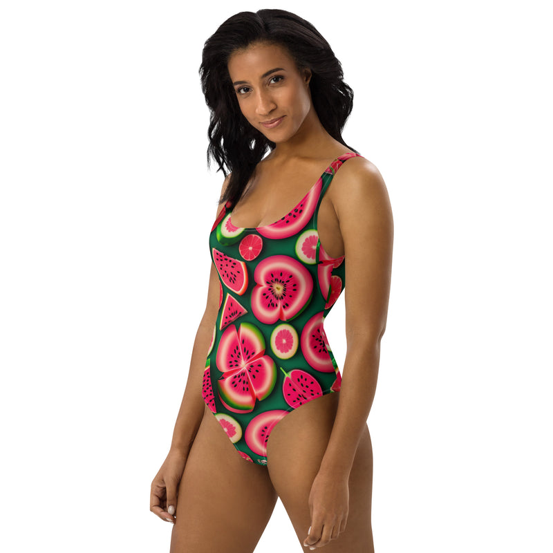 Latina Fashion- Latina Rocks Watermelon One-Piece Swimsuit