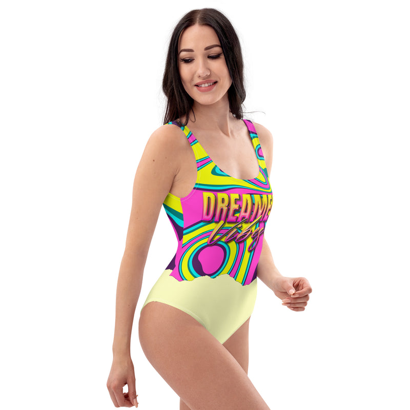 Latina Fashion- Latina Rocks Dreamer Vibes One-Piece Swimsuit