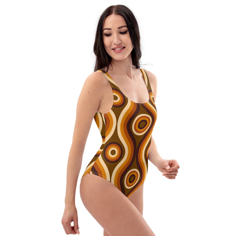 Latina Fashion- Latina Rocks La Groovy Chic One-Piece Swimsuit