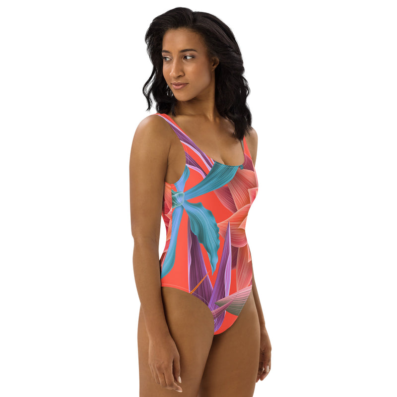 Latina Fashion- Latina Rocks Tulips Zen One-Piece Swimsuit