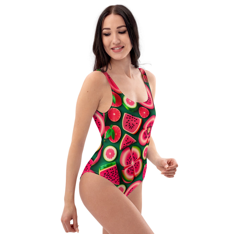 Latina Fashion- Latina Rocks Watermelon One-Piece Swimsuit