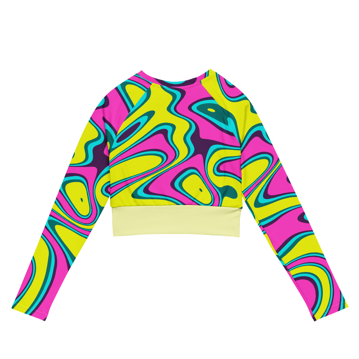 Latina Fashion- Latina Rocks Dreamer Vibes Long Sleeve Crop Top