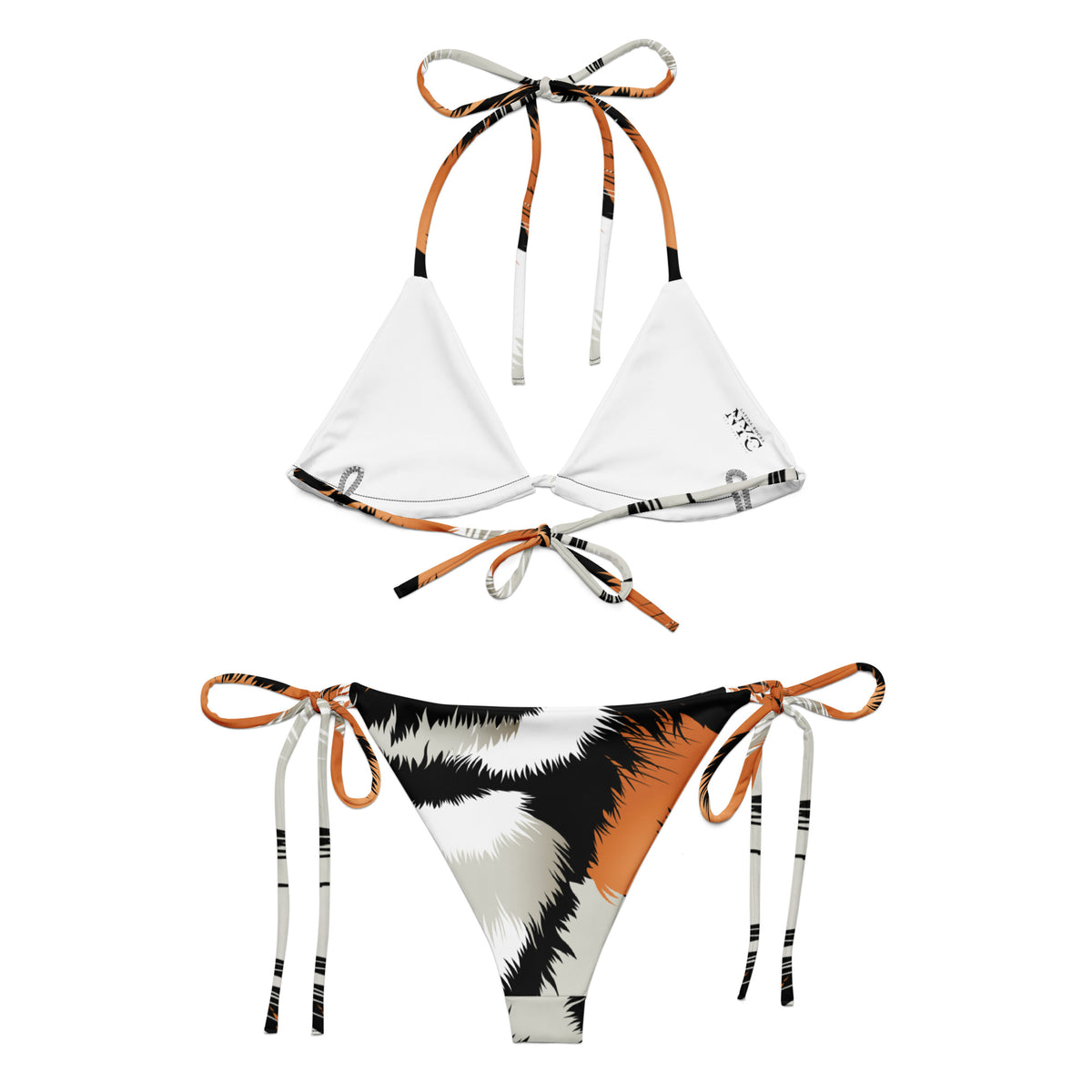 Latina Fashion- Latina Rocks Tiger Print String-Bikini