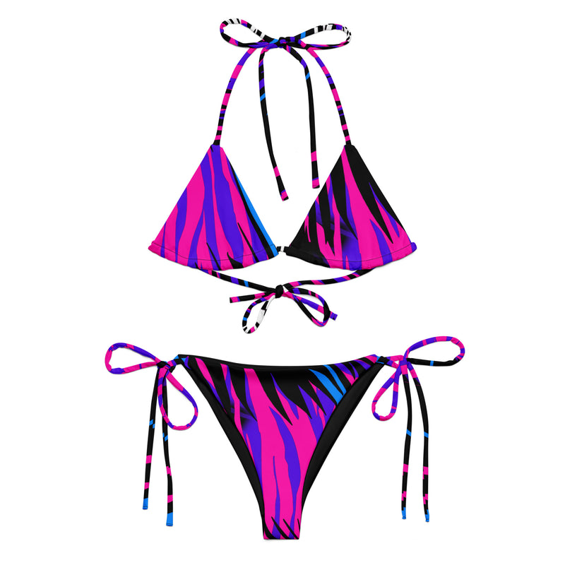 Latina Fashion- Latina Rocks Multi Color String-Bikini