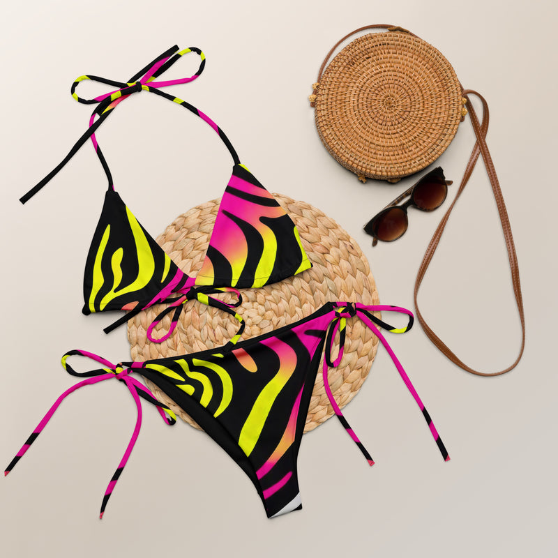 Latina Fashion- Latina Rocks Sun Kissed Animal Print String-Bikini