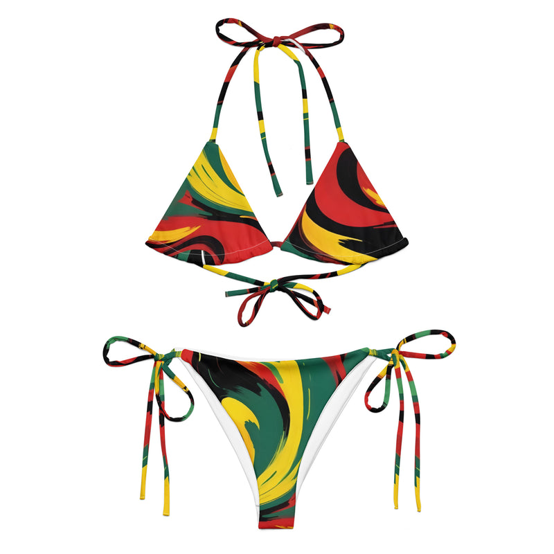 Latina Fashion- Latina Rocks Rasta String-Bikini