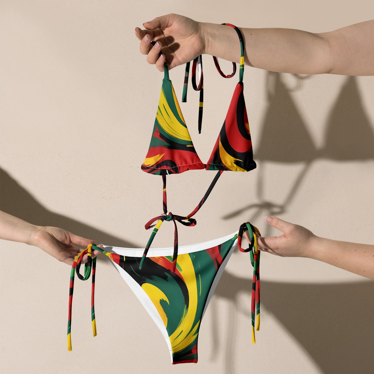 Latina Fashion- Latina Rocks Rasta String-Bikini