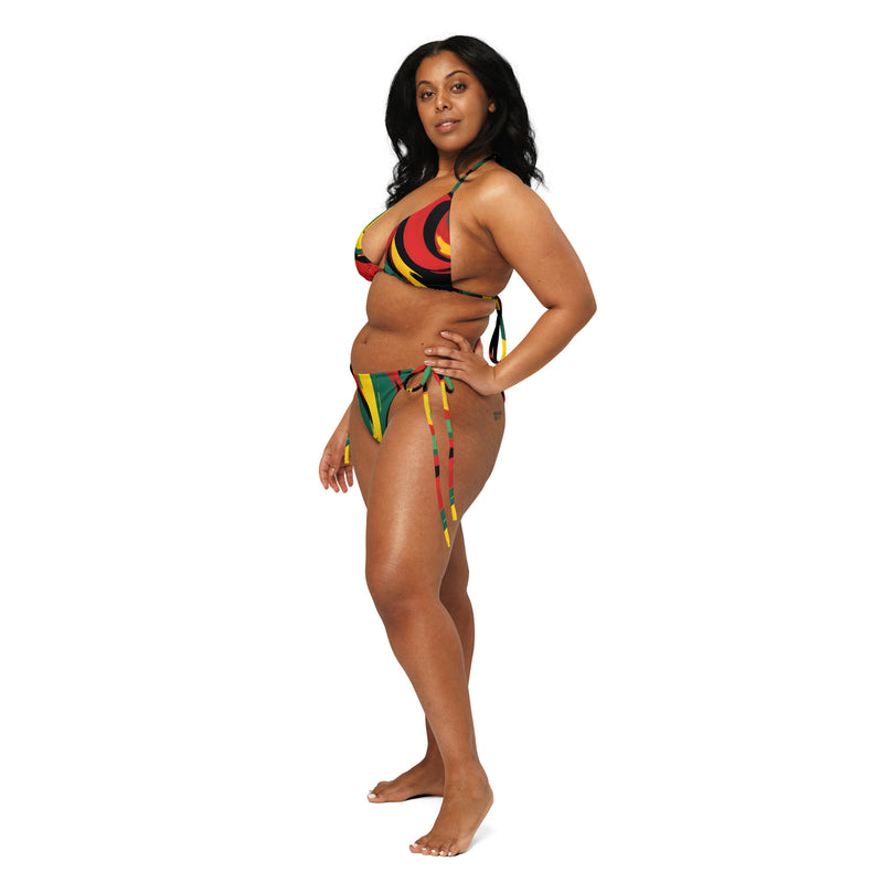 Latina Fashion- Latina Rocks Rasta String-Bikini