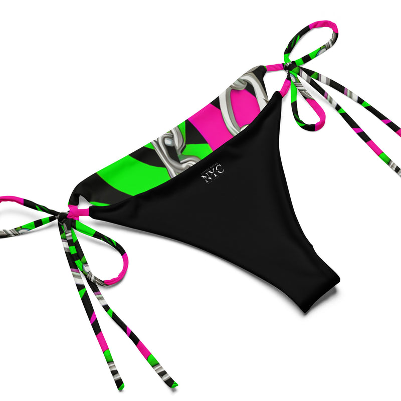 Latina Fashion- Latina Rocks Neon Chains String-Bikini