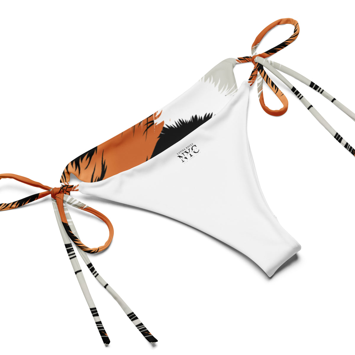 Latina Fashion- Latina Rocks Tiger Print String-Bikini