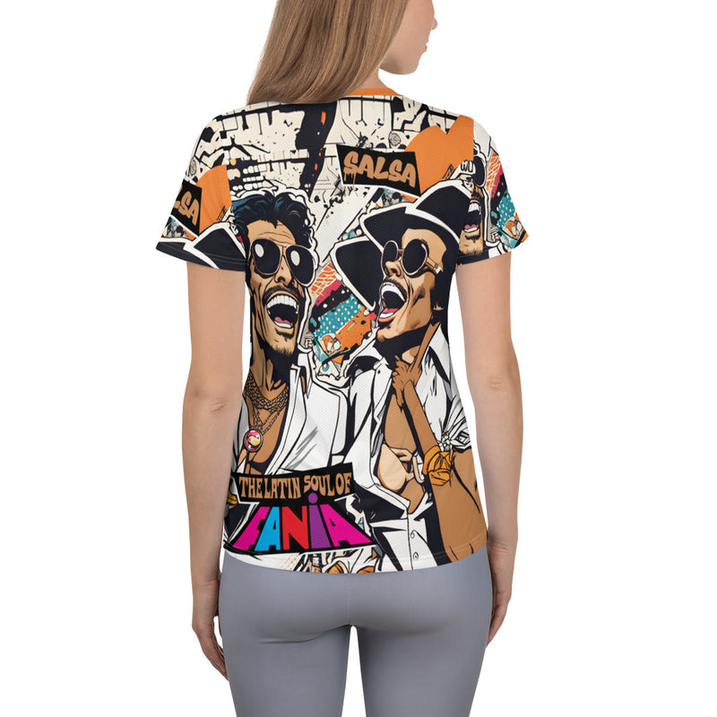 Latina Fashion- Latina Rocks Fania All-Stars Salsa Women's Shirt Sleeve