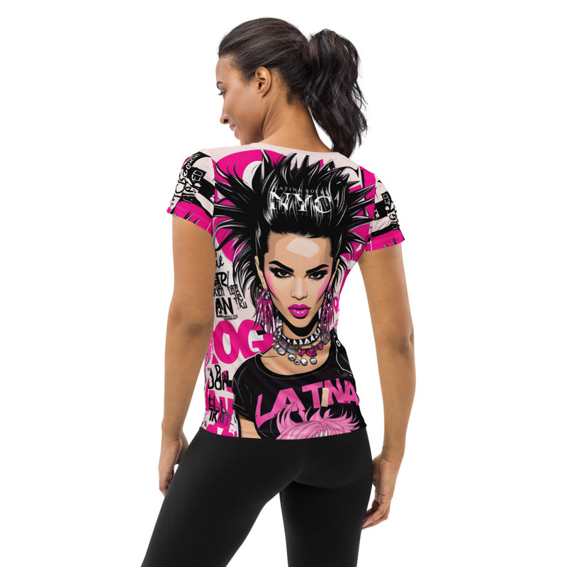 Latina Fashion- Latina Rocker Women's Short Sleeve Shirt