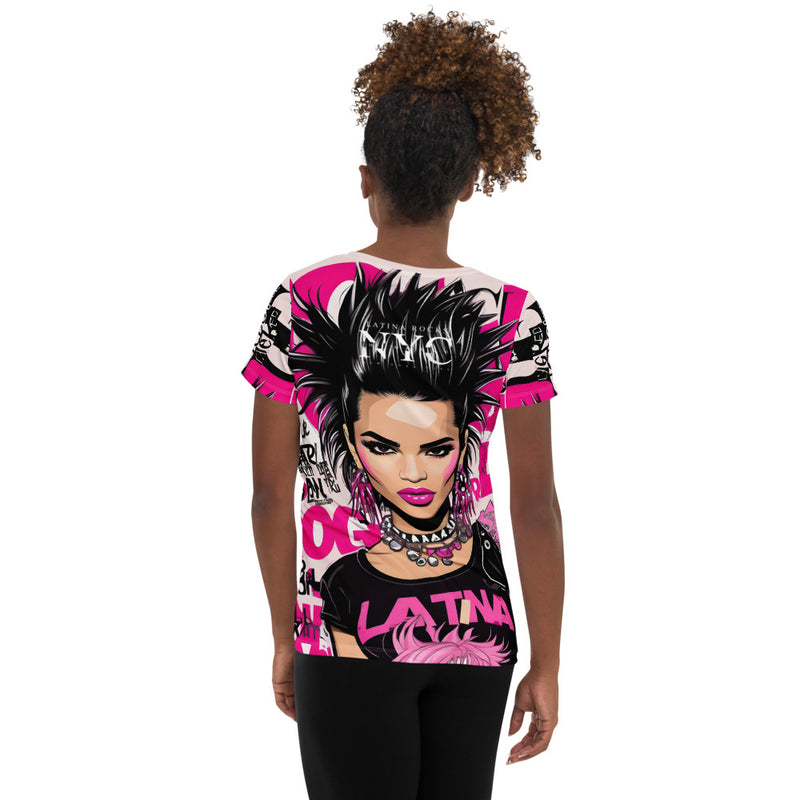 Latina Fashion- Latina Rocker Women's Short Sleeve Shirt