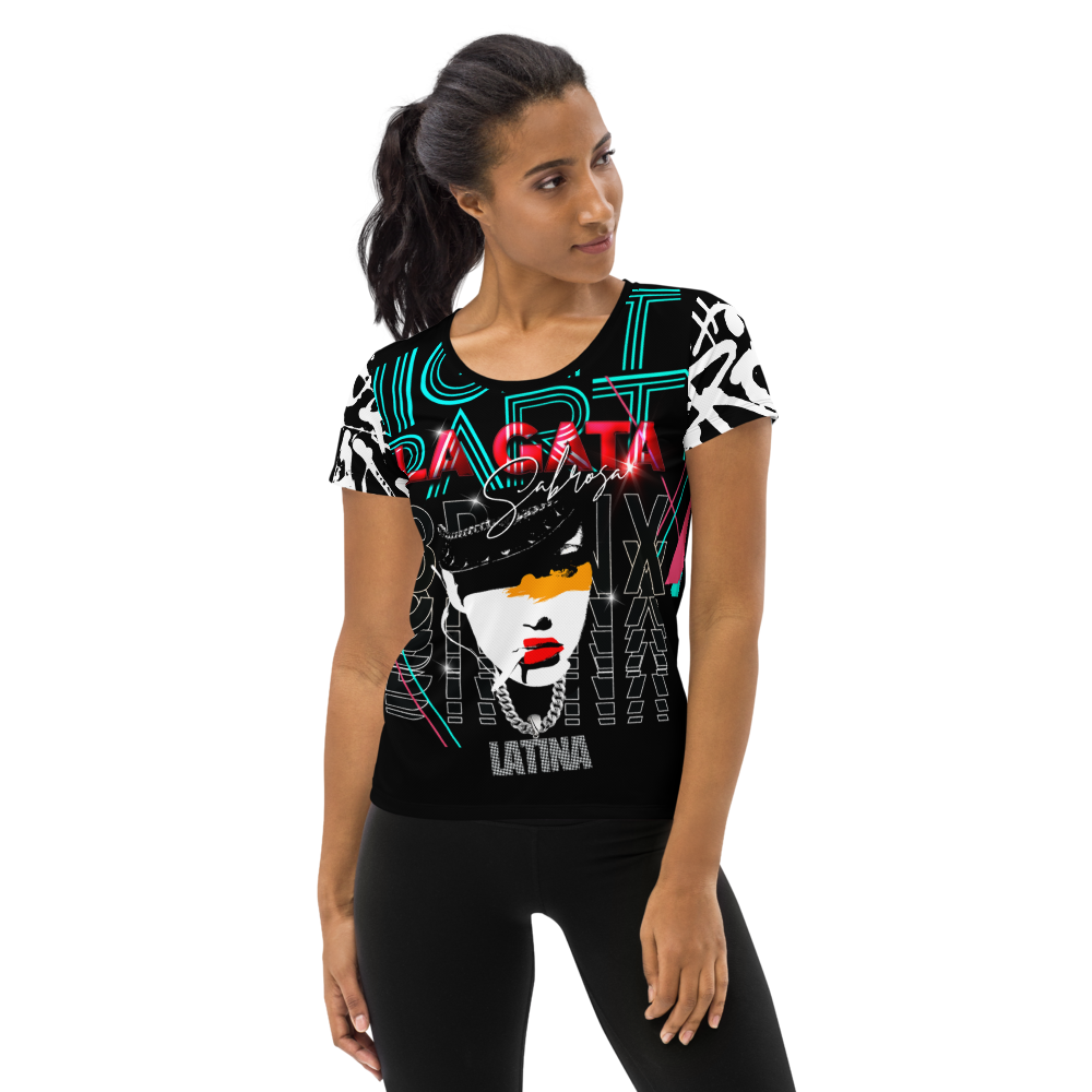 Latina Rocks-La Gata Sabrosa Short Sleeve Shirt