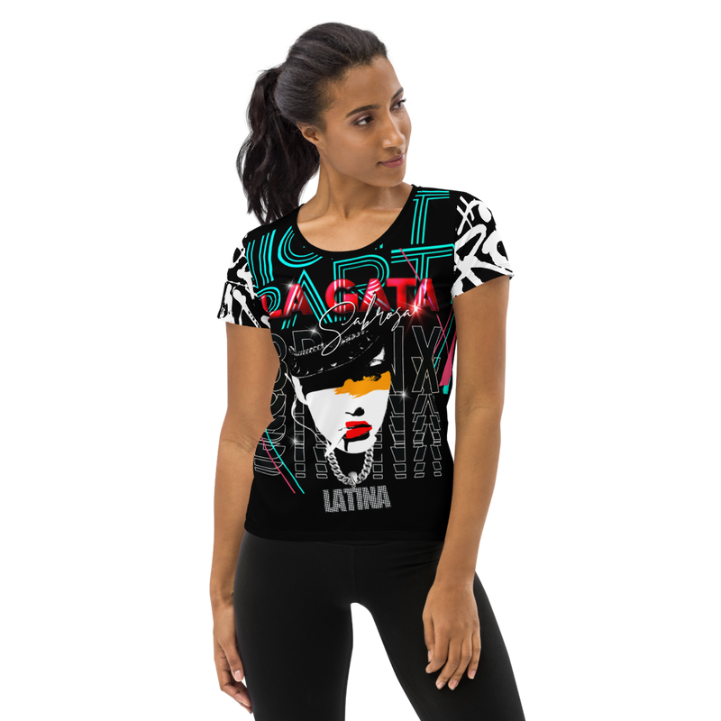 Latina Rocks-La Gata Sabrosa Short Sleeve Shirt