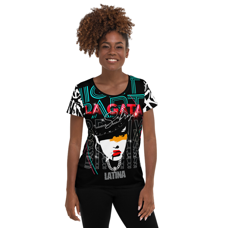 Latina Rocks-La Gata Sabrosa Short Sleeve Shirt