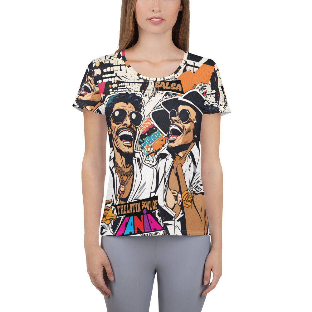 Latina Fashion- Latina Rocks Fania All-Stars Salsa Women's Shirt Sleeve