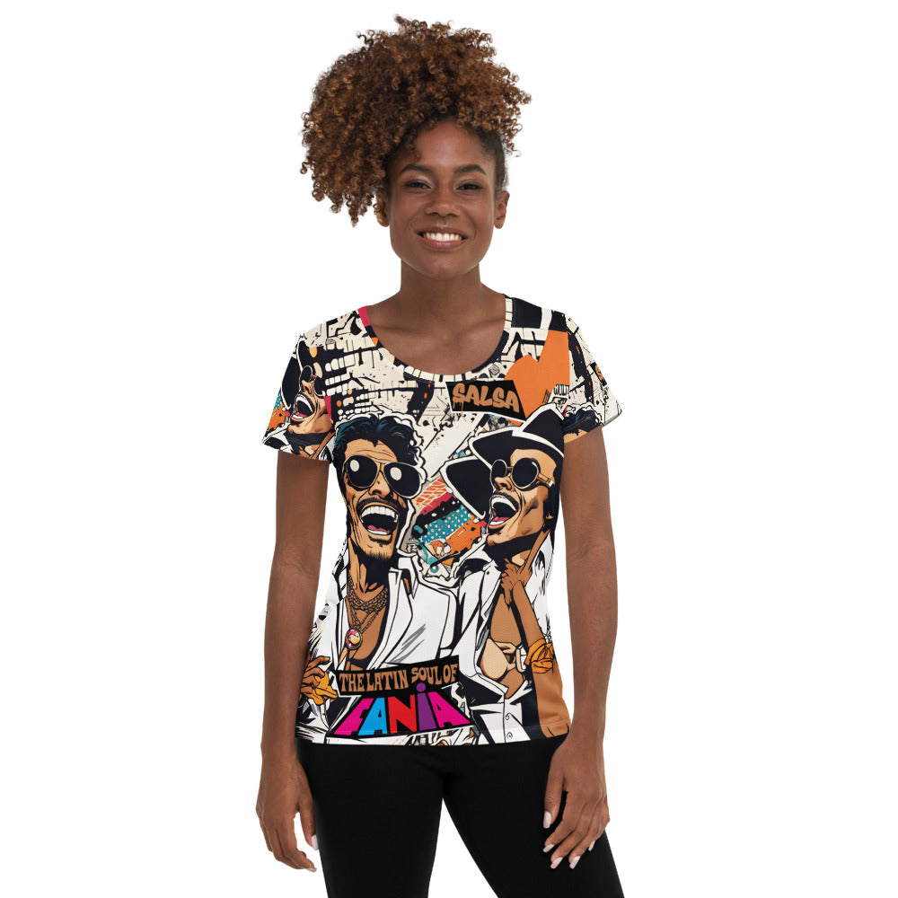 Latina Fashion- Latina Rocks Fania All-Stars Salsa Women's Shirt Sleeve