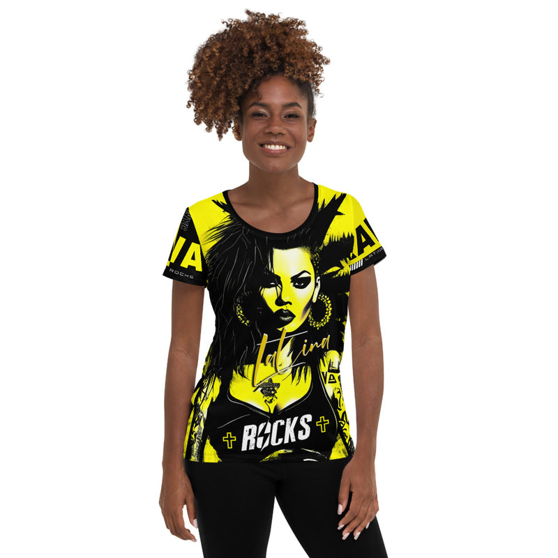 Latina Fashion- Latina Rocks Wildchild Women's Short Sleeve Shirt