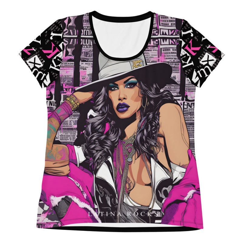 Latina Fashion- Latina Rocks La Sensual Women's Short Sleeve Shirt