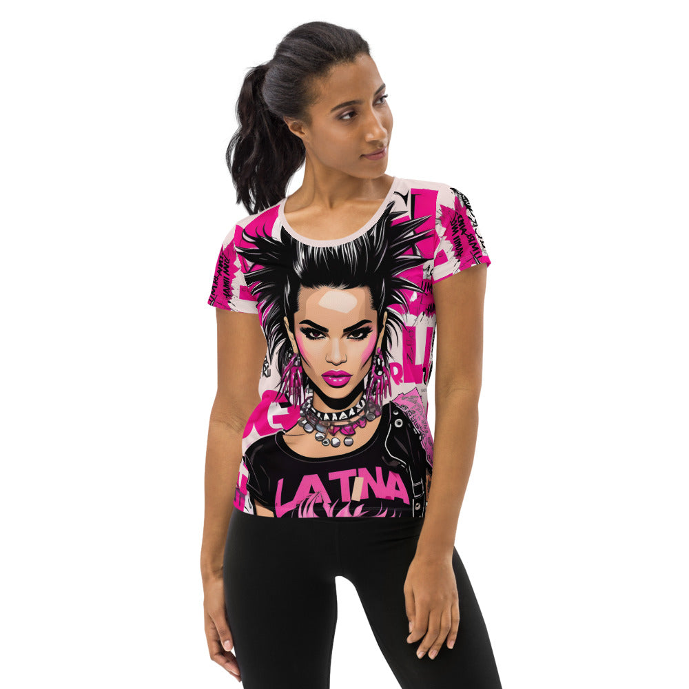 Latina Fashion- Latina Rocker Women's Short Sleeve Shirt