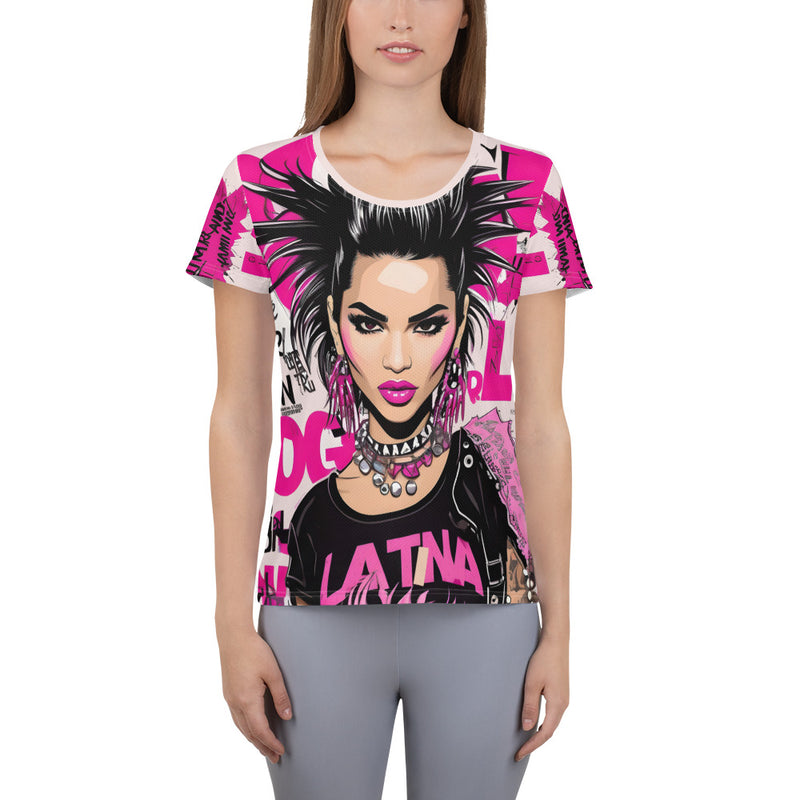 Latina Fashion- Latina Rocker Women's Short Sleeve Shirt