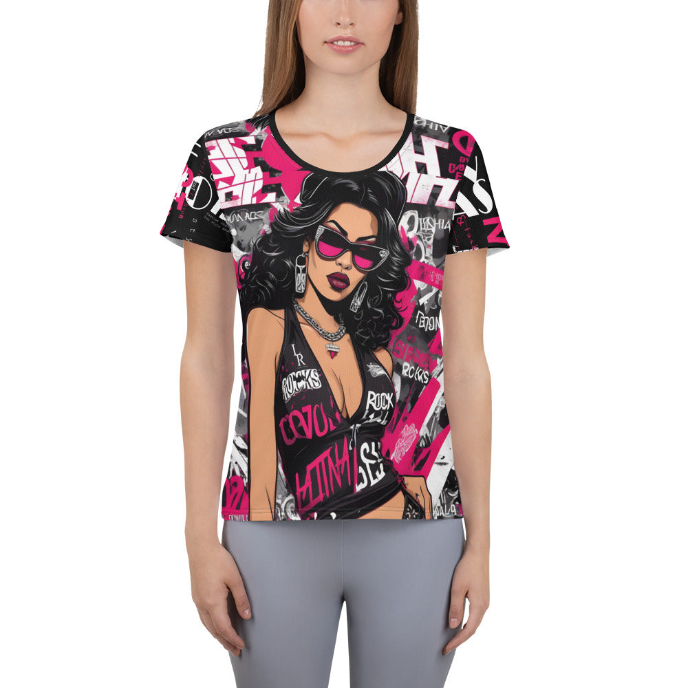 Latina Fashion- Latina Rocks L Diva Women's Short Sleeve T-shirt