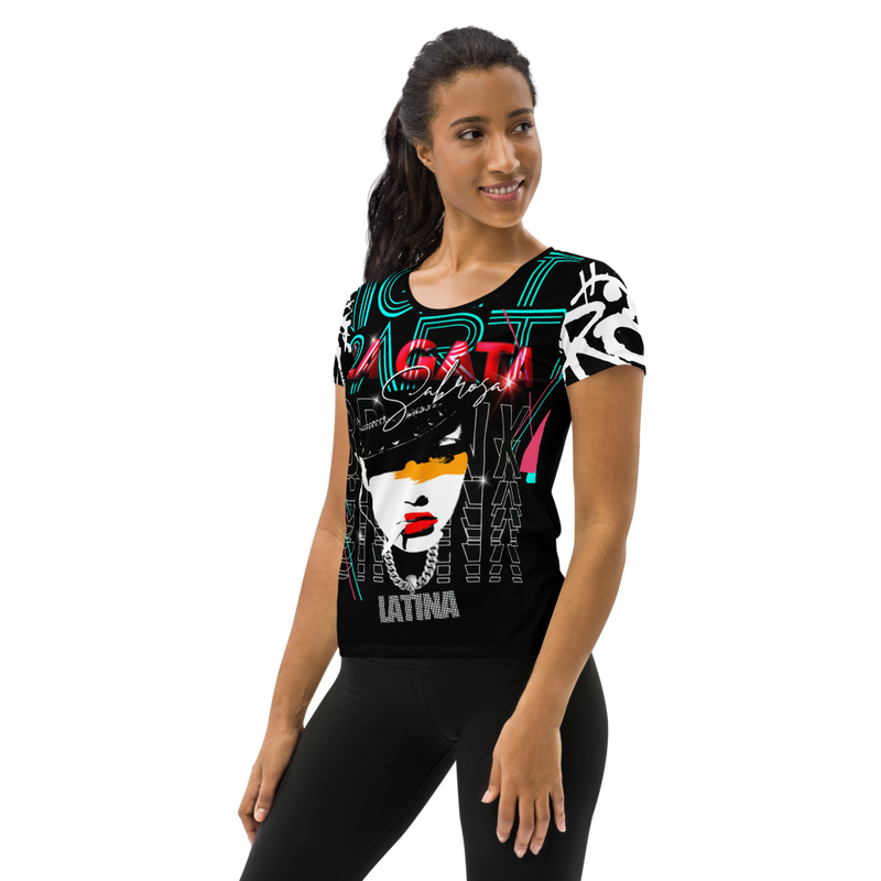 Latina Rocks-La Gata Sabrosa Short Sleeve Shirt