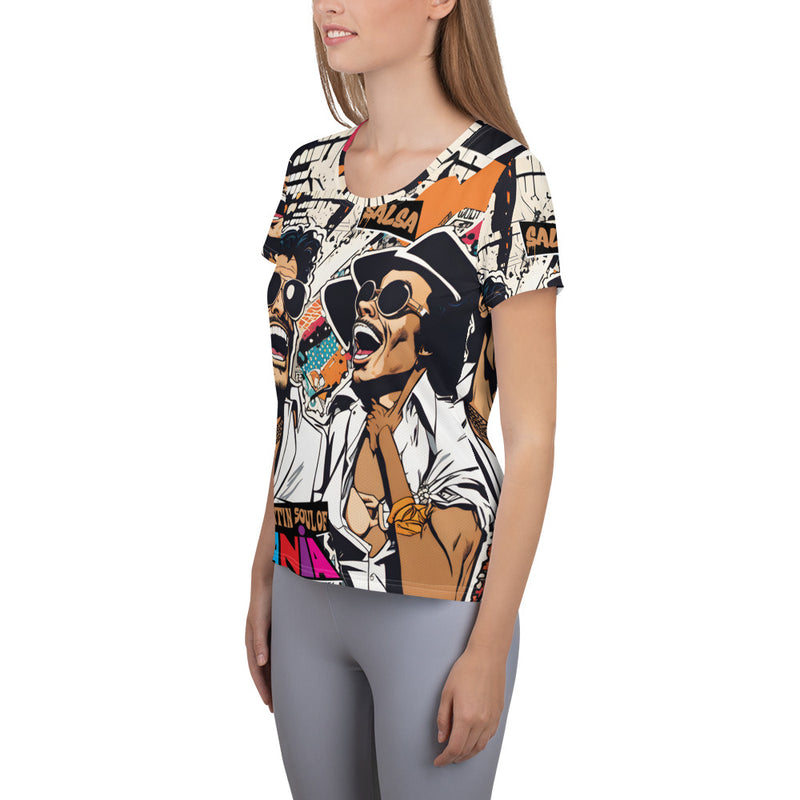 Latina Fashion- Latina Rocks Fania All-Stars Salsa Women's Shirt Sleeve