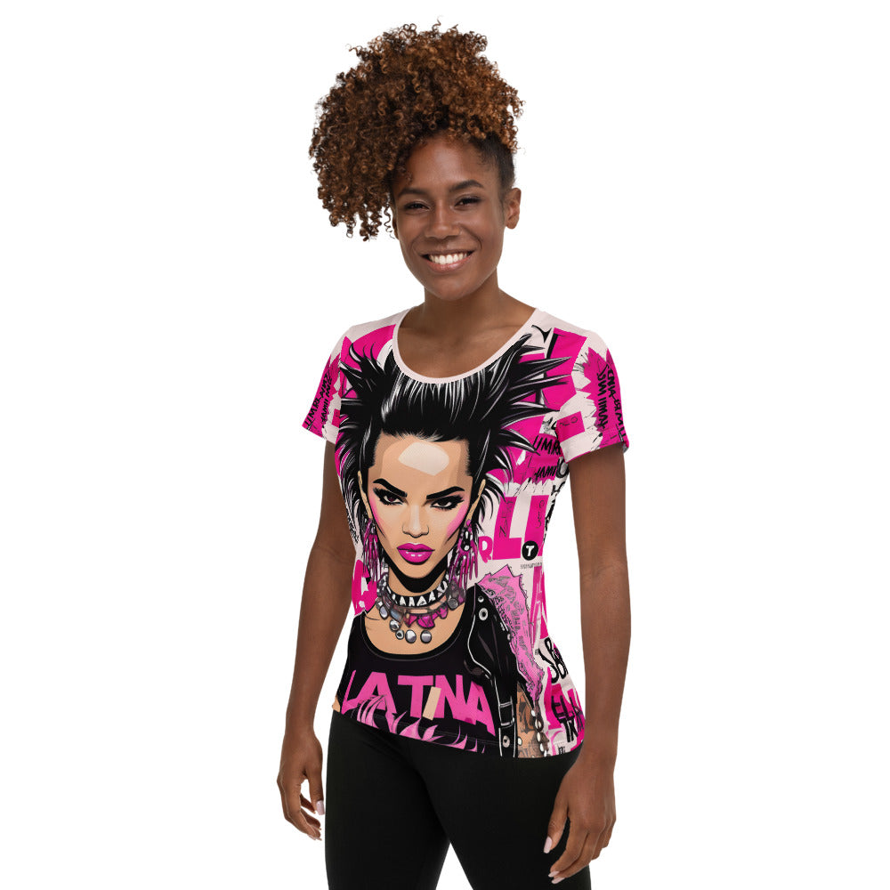 Latina Fashion- Latina Rocker Women's Short Sleeve Shirt