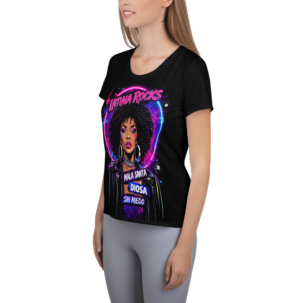 Diosa Afro Latina Women's T-shirt