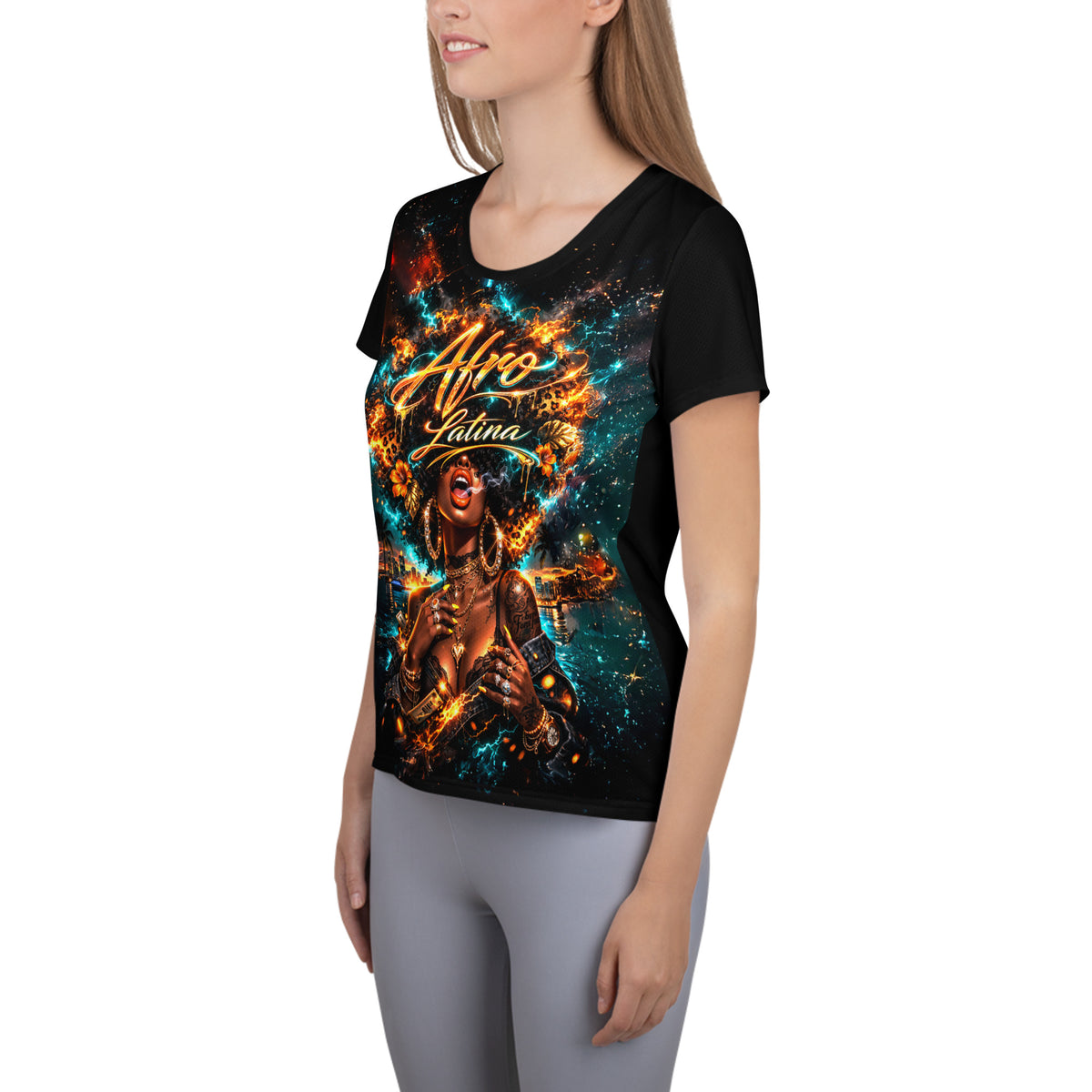 Afro Latina Women's T-shirt