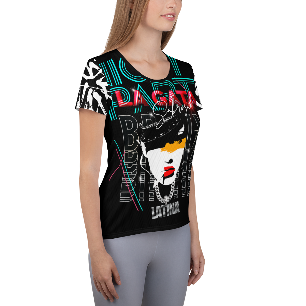 Latina Rocks-La Gata Sabrosa Short Sleeve Shirt