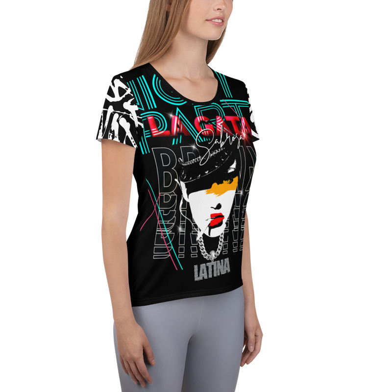 Latina Rocks-La Gata Sabrosa Short Sleeve Shirt