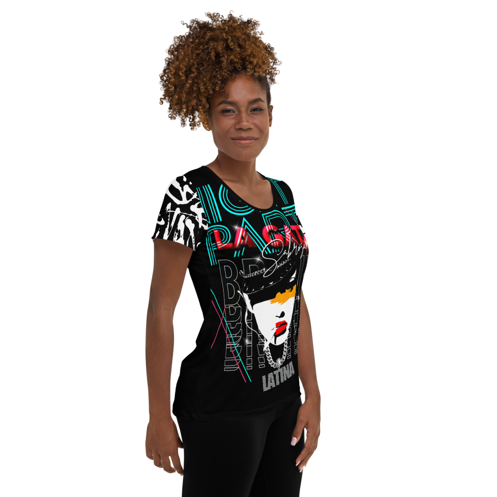 Latina Rocks-La Gata Sabrosa Short Sleeve Shirt