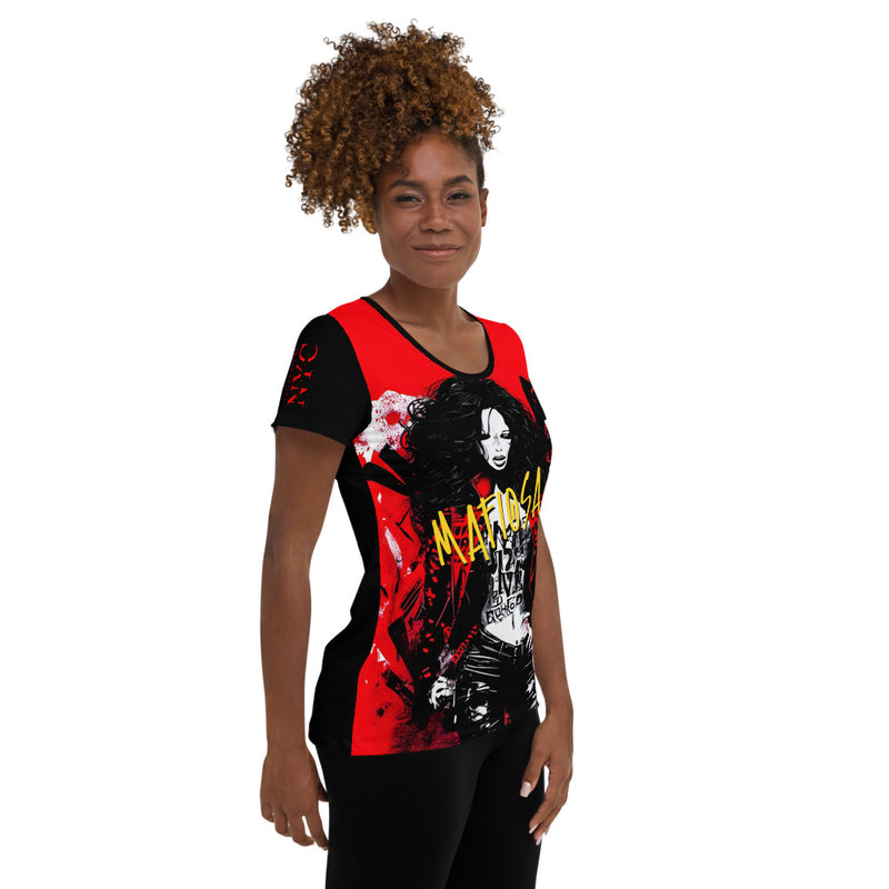 Latina Fashion- Latina Rocks Mafiosa Savage Women's Short Sleeve Shirt