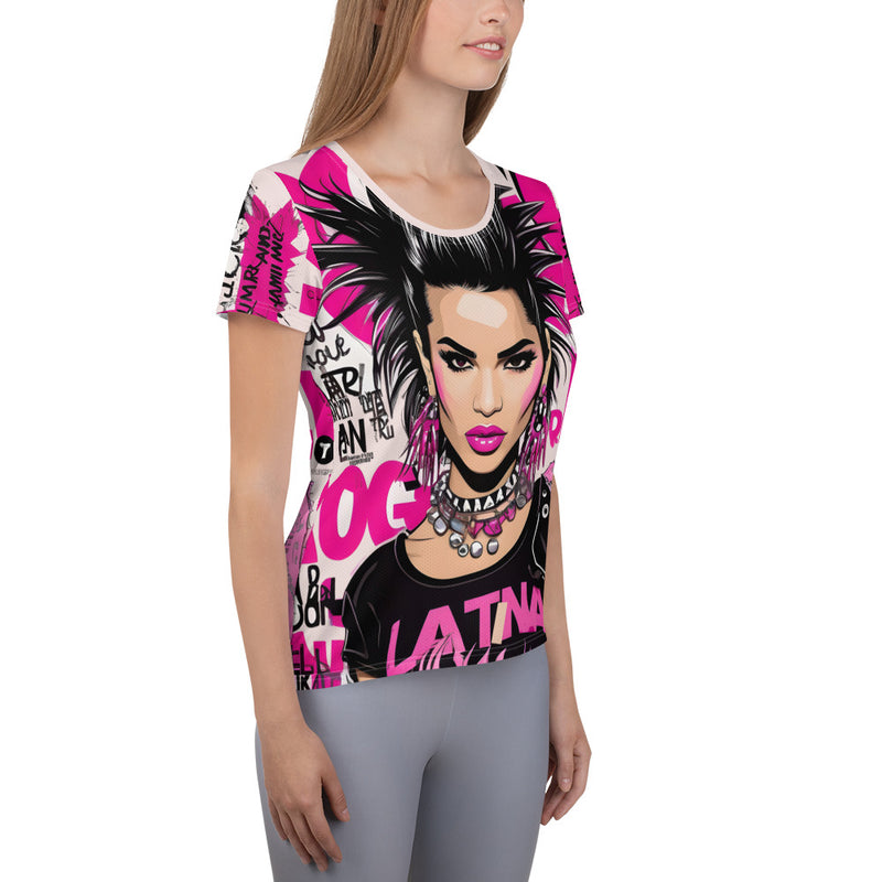 Latina Fashion- Latina Rocker Women's Short Sleeve Shirt