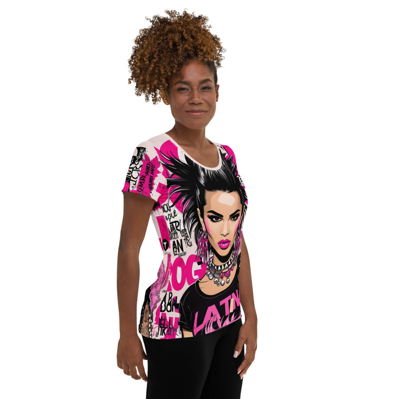 Latina Fashion- Latina Rocker Women's Short Sleeve Shirt