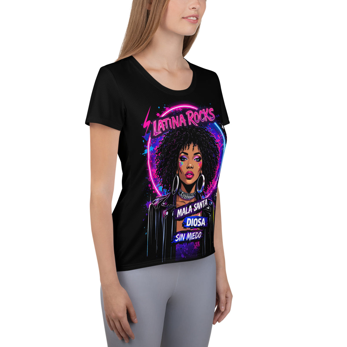 Diosa Afro Latina Women's T-shirt