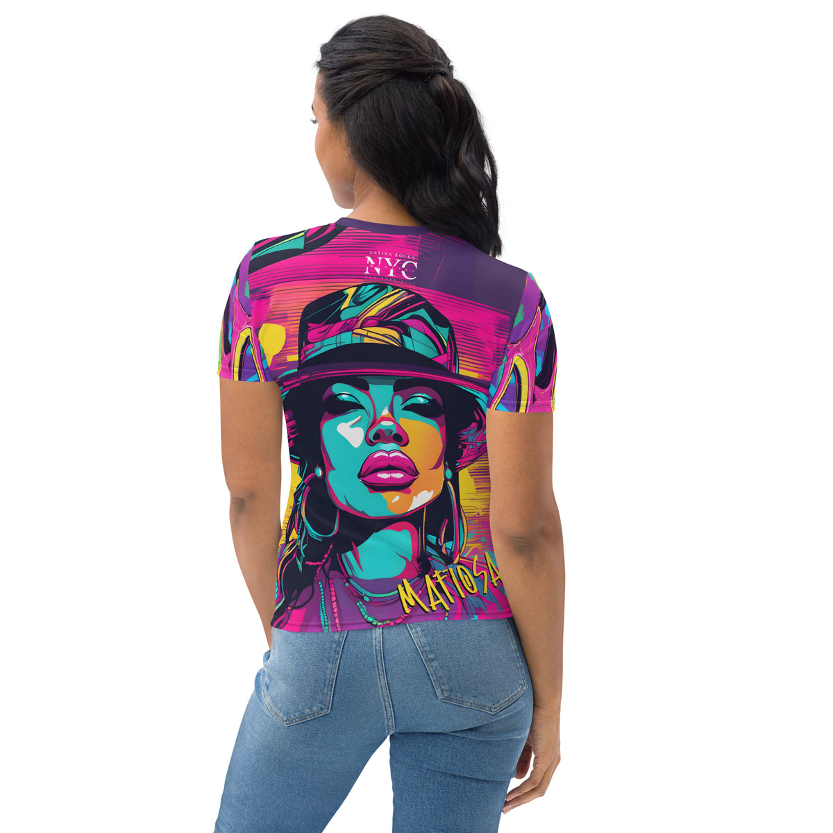 Latina Fashion- Latina Rocks MAFIOSA Women's Short Sleeve Shirt