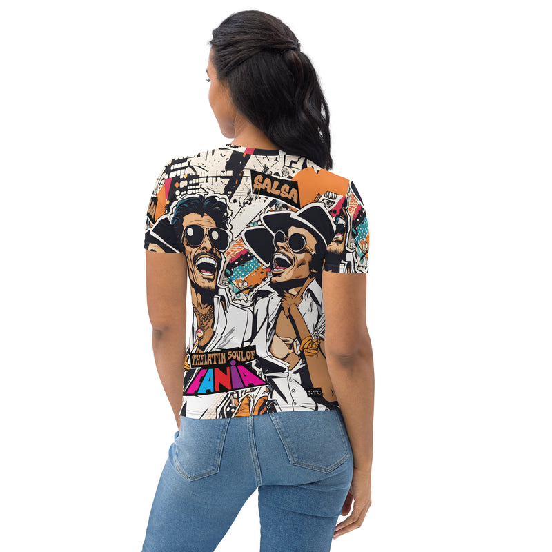 Latina Fashion- Latina Rocks Fania All-Stars Salsa Women's Shirt Sleeve