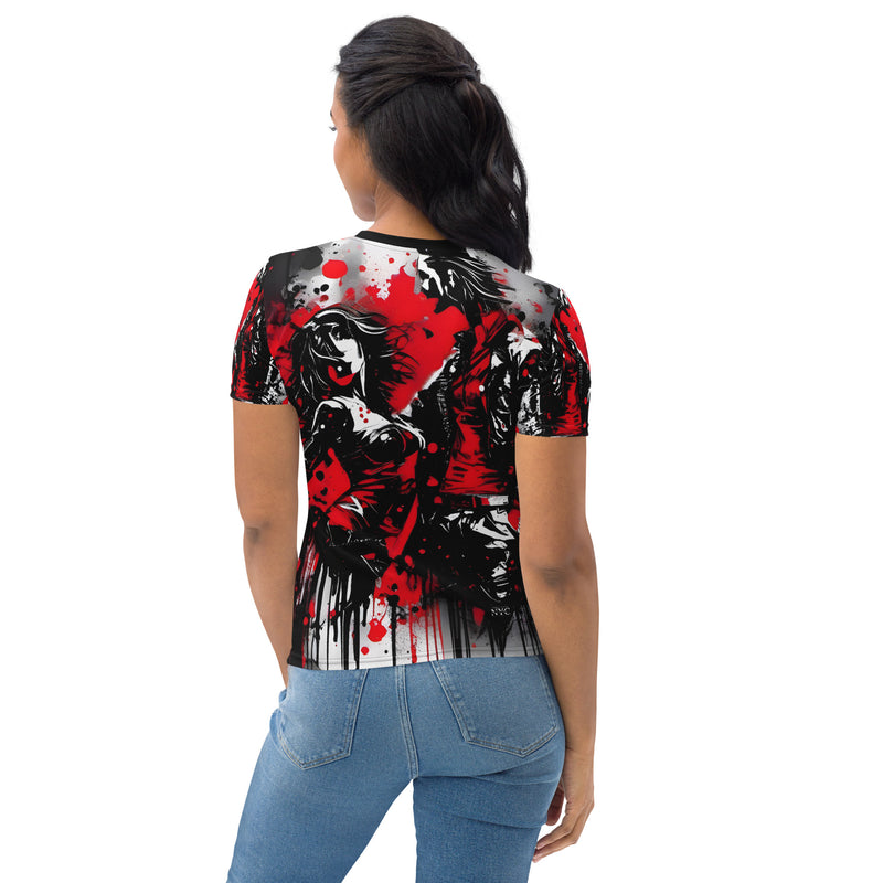 Latina Fashion- Latina Rocks Viva La Mafiosa Women's Short Sleeve Shirt