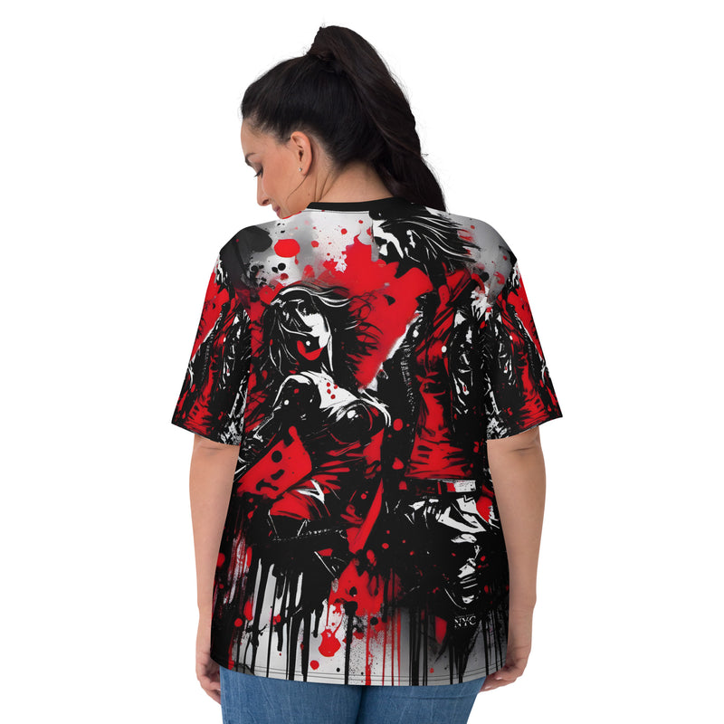 Latina Fashion- Latina Rocks Viva La Mafiosa Women's Short Sleeve Shirt